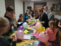 Warsztaty plastyczne w centrum charytatywnym [1.04.2023]