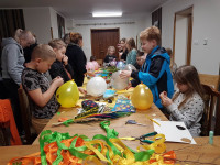 Warsztaty plastyczne w centrum charytatywnym [1.04.2023]